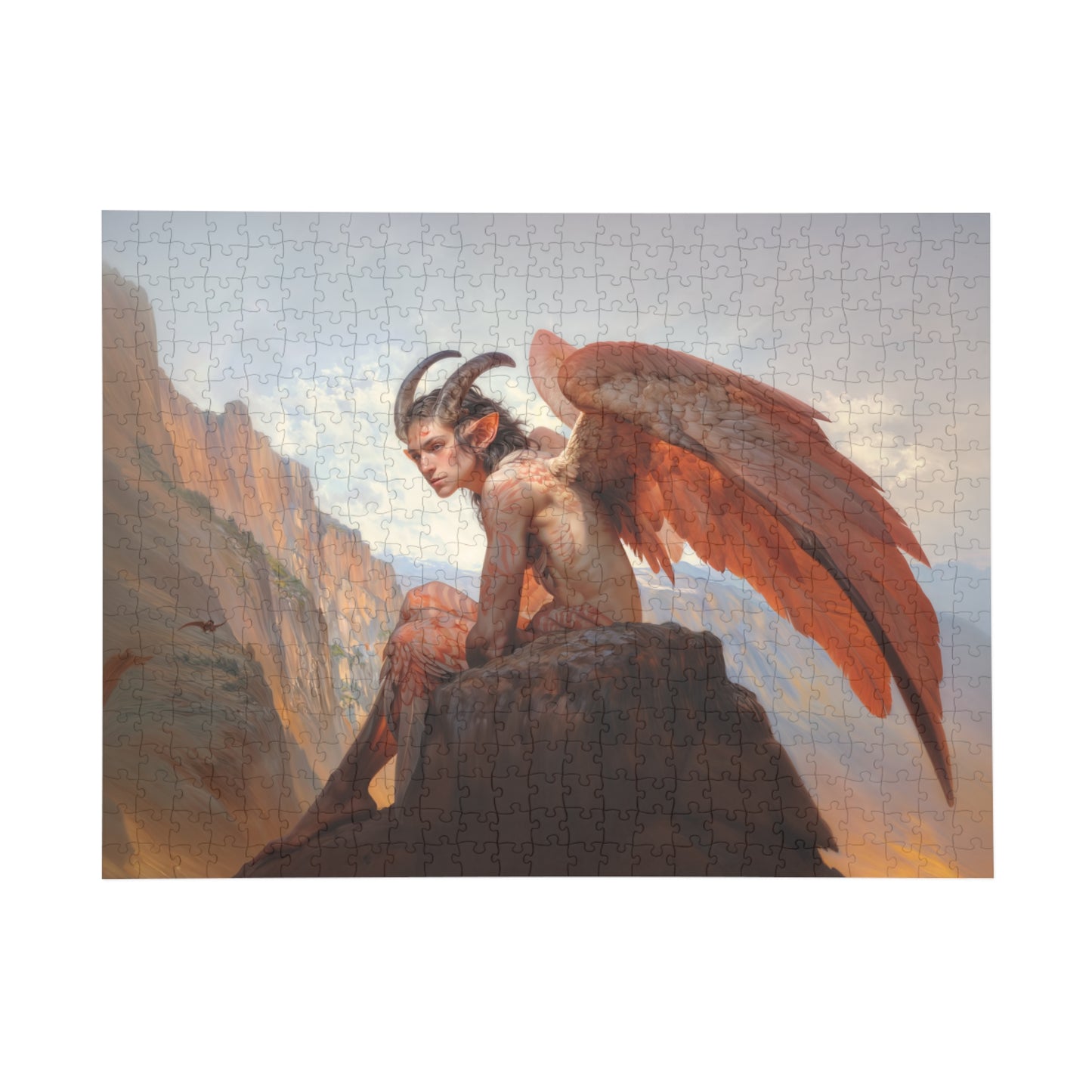 "Wings of the Forgotten Dawn" Puzzle (500, 1000-Piece)