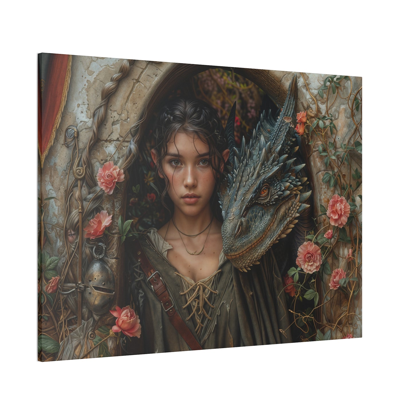 "The Secret Garden"  Canvas Stretched, 0.75" - Print