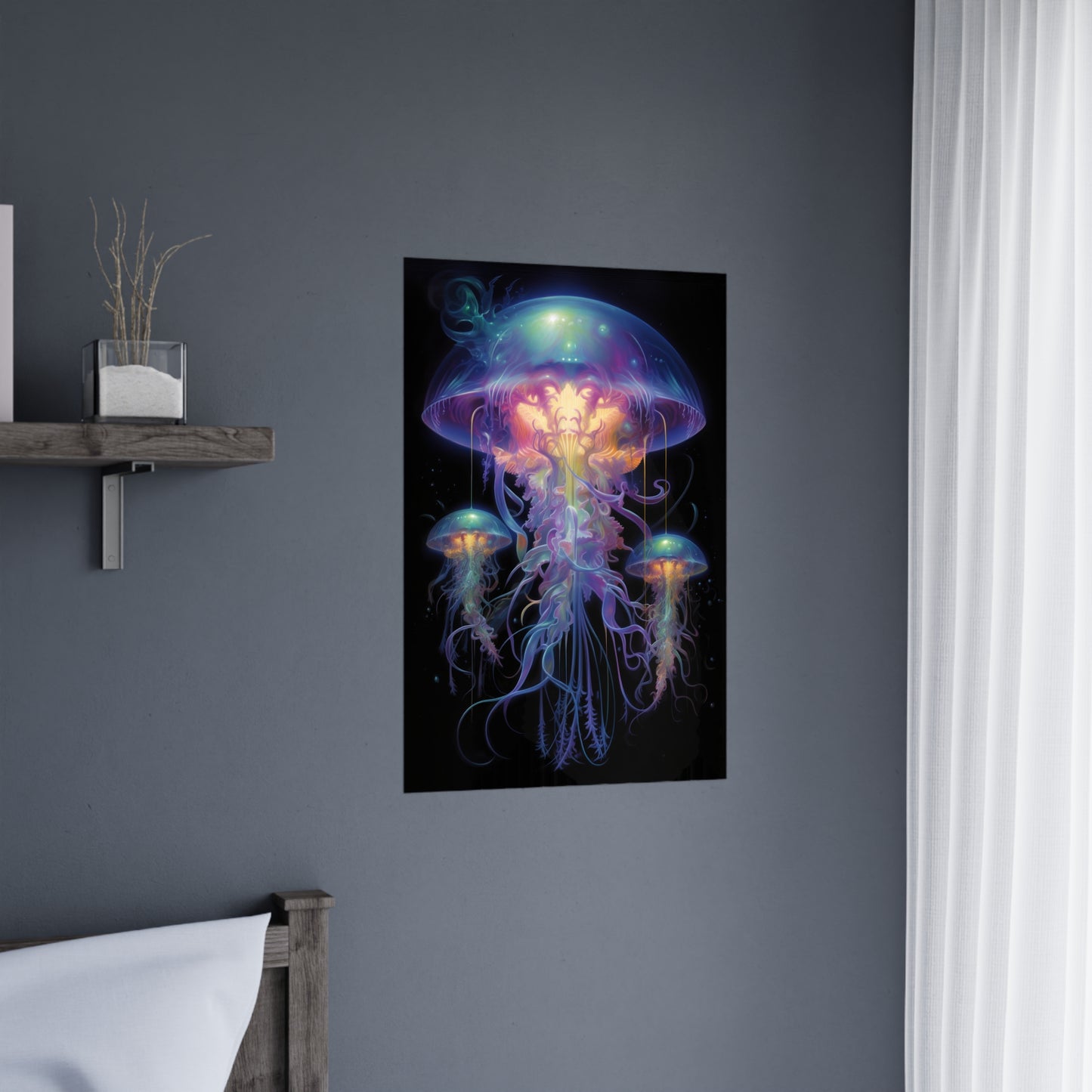 "Space Jellyfish 1" Poster - Print