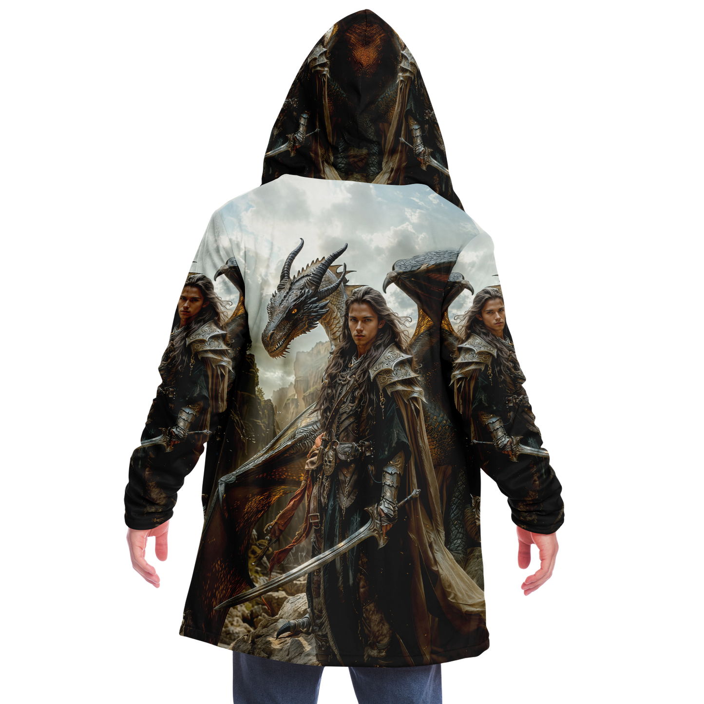 Oathbound by Fire and Steel Microfleece Cloak