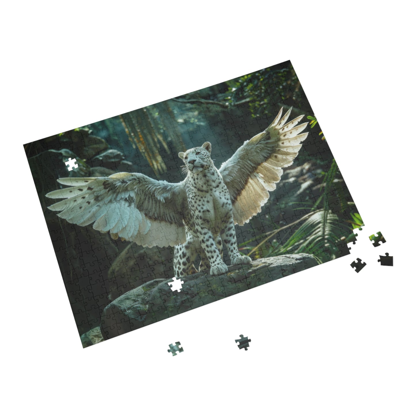 "Winged Panther" Puzzle (500, 1000-Piece)