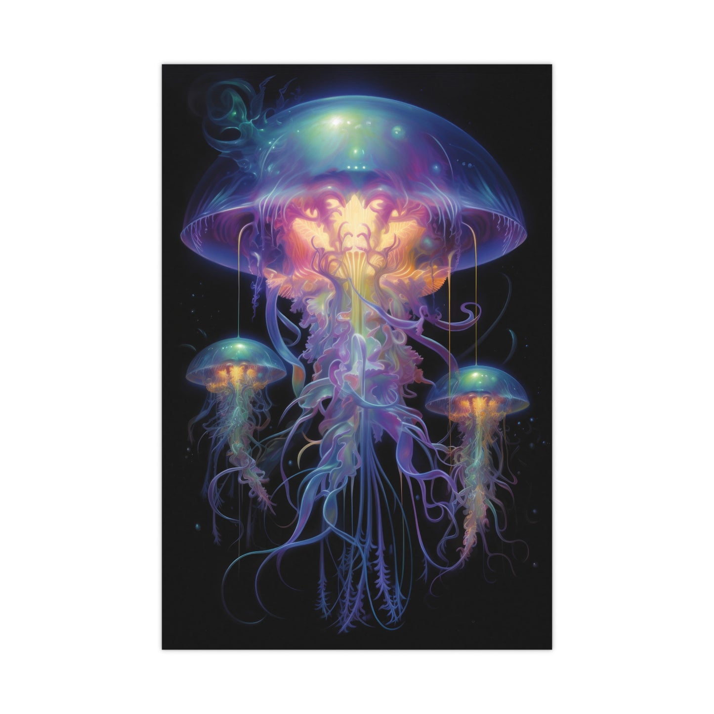 "Space Jellyfish 1" Poster - Print