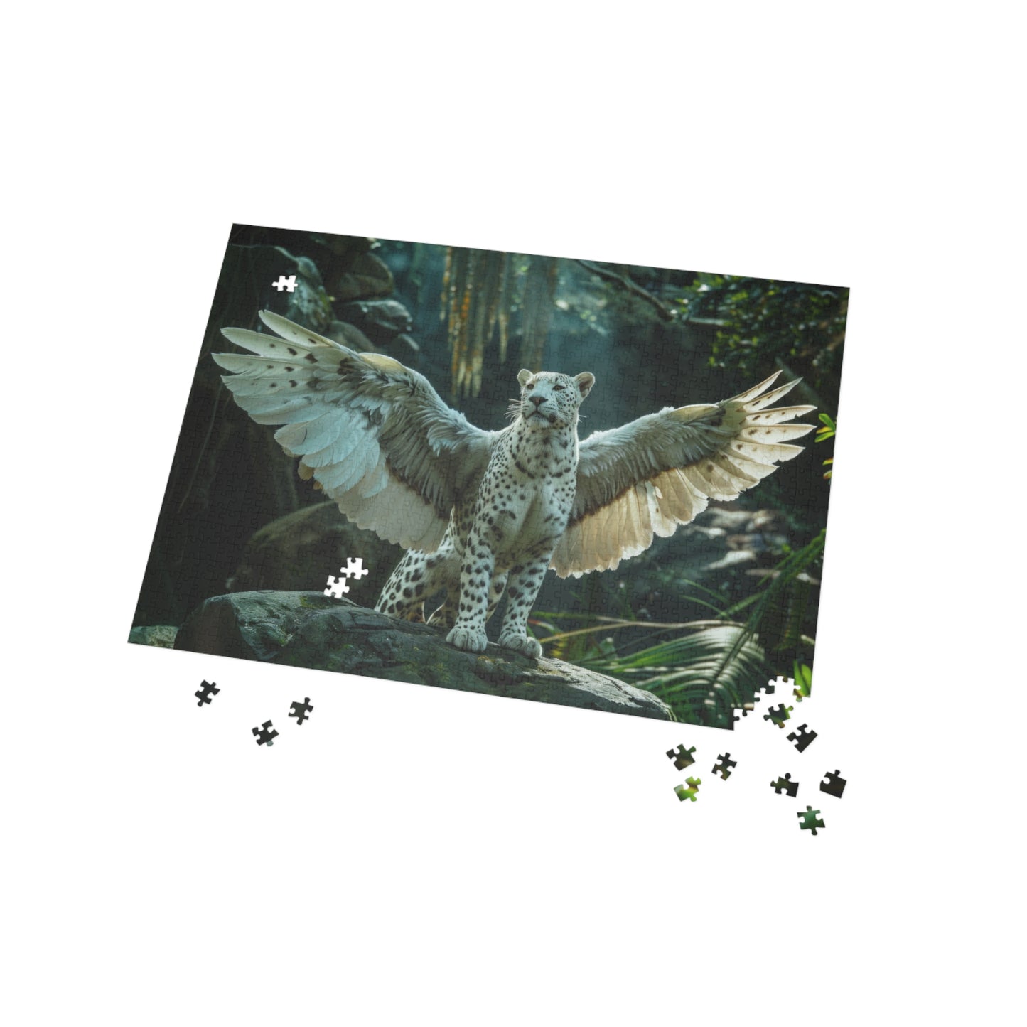 "Winged Panther" Puzzle (500, 1000-Piece)