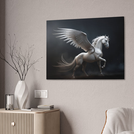 "Ethereal Pegasus"  Canvas Stretched, 0.75" - Print