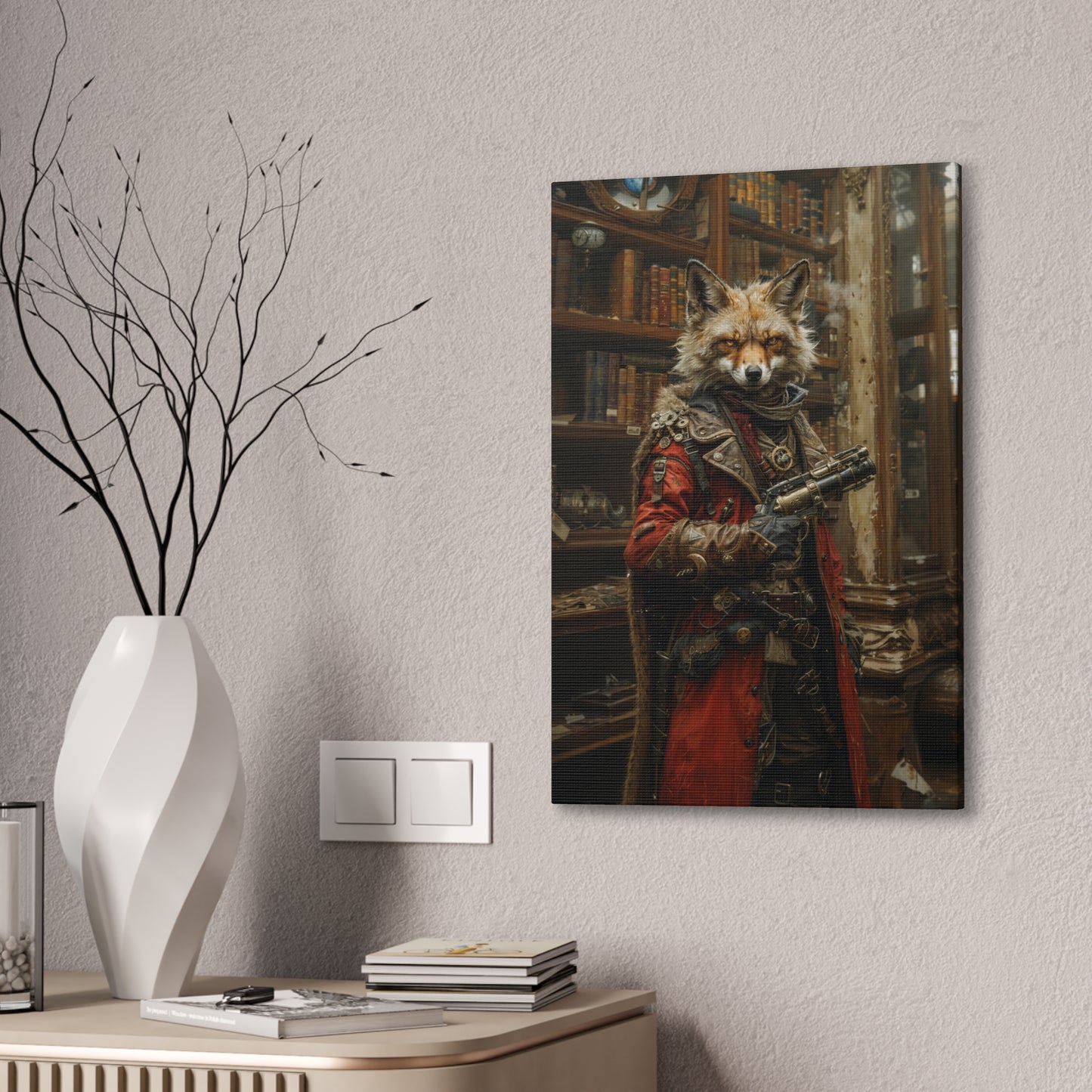 "Dimensional Realmrunner" Canvas Stretched, 0.75" - Print