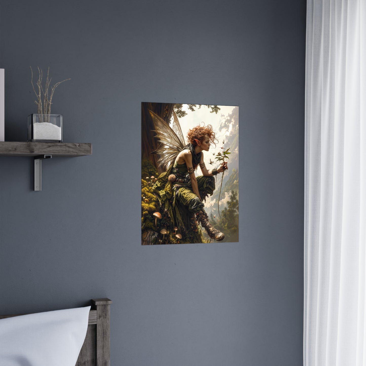 "The Woodland Muse" Poster - Print