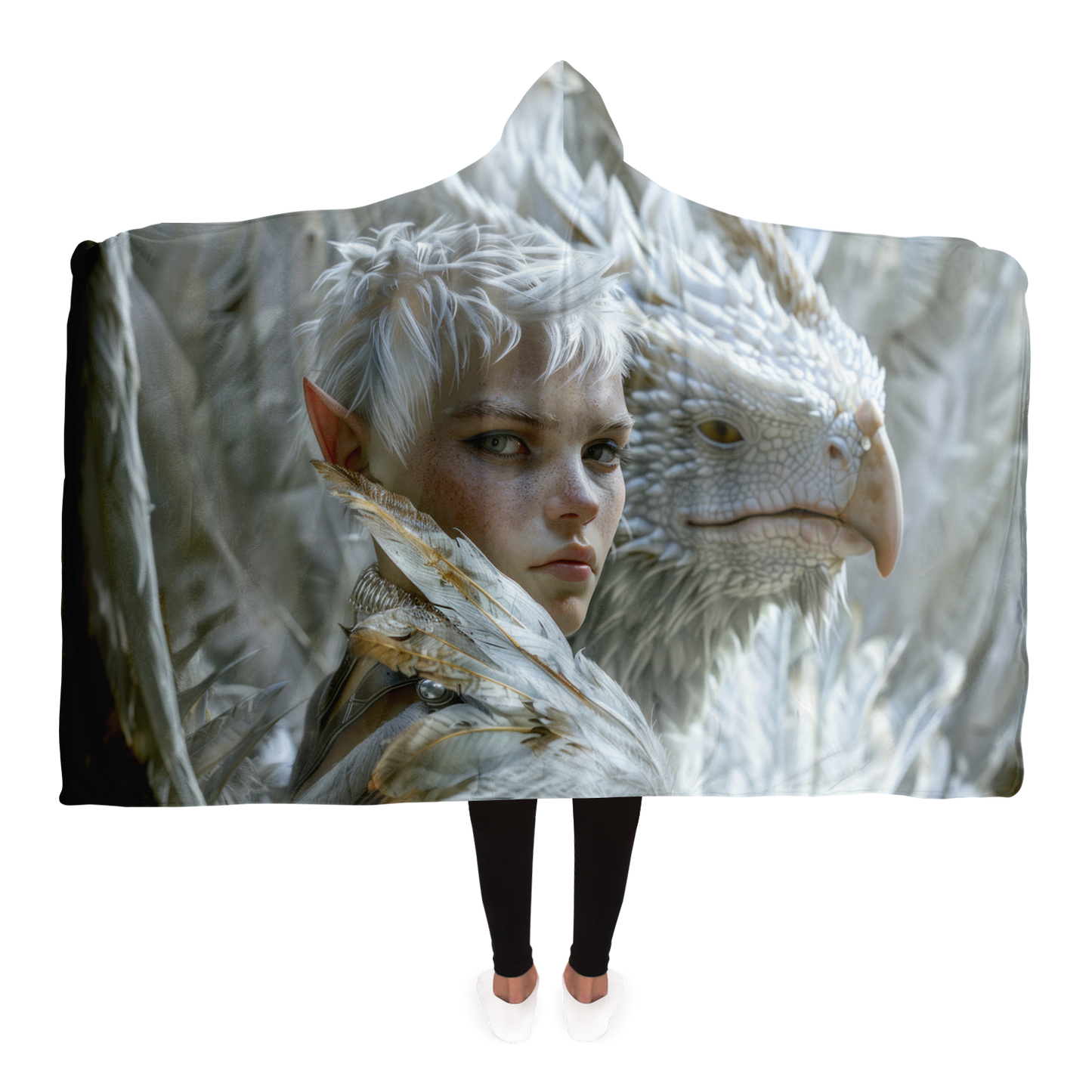 Griffin Prince Hooded Blanket