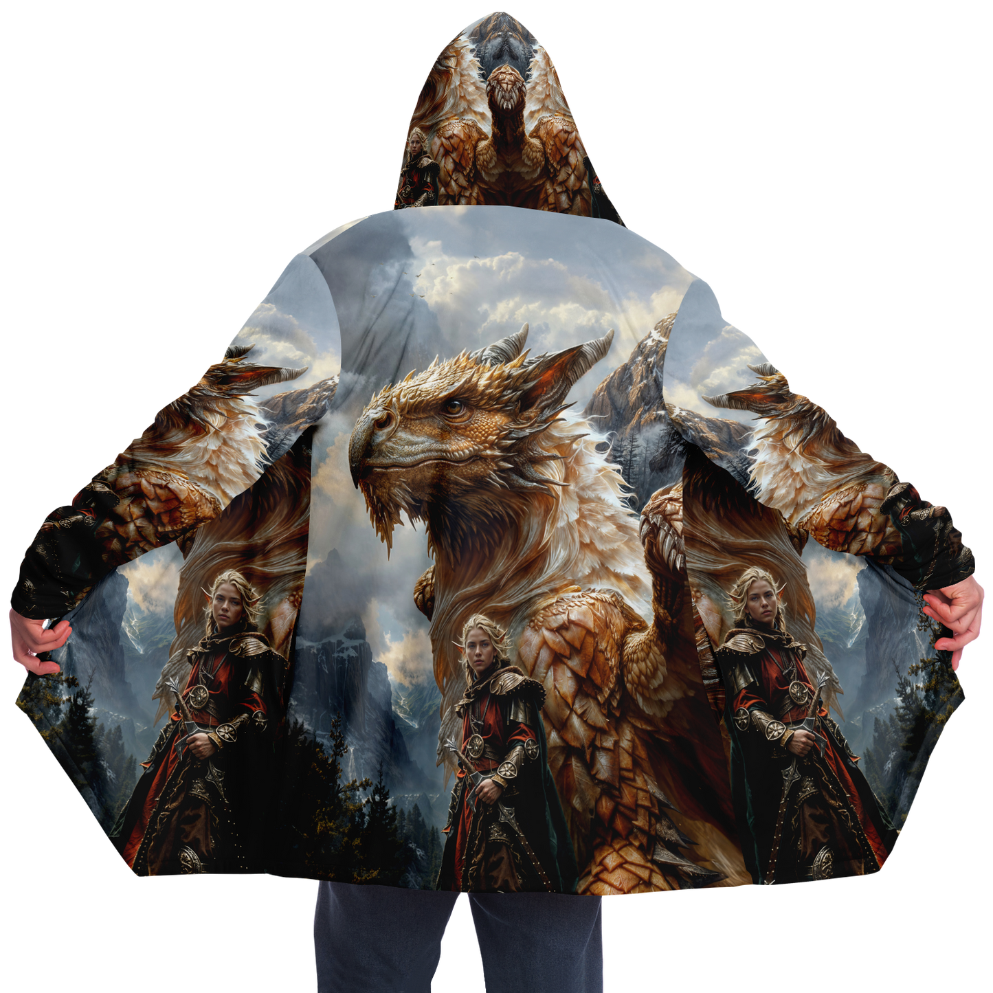 Valley Wardens Microfleece Cloak