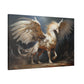 "Hippogriff Havoc"  Canvas Stretched, 0.75" - Print