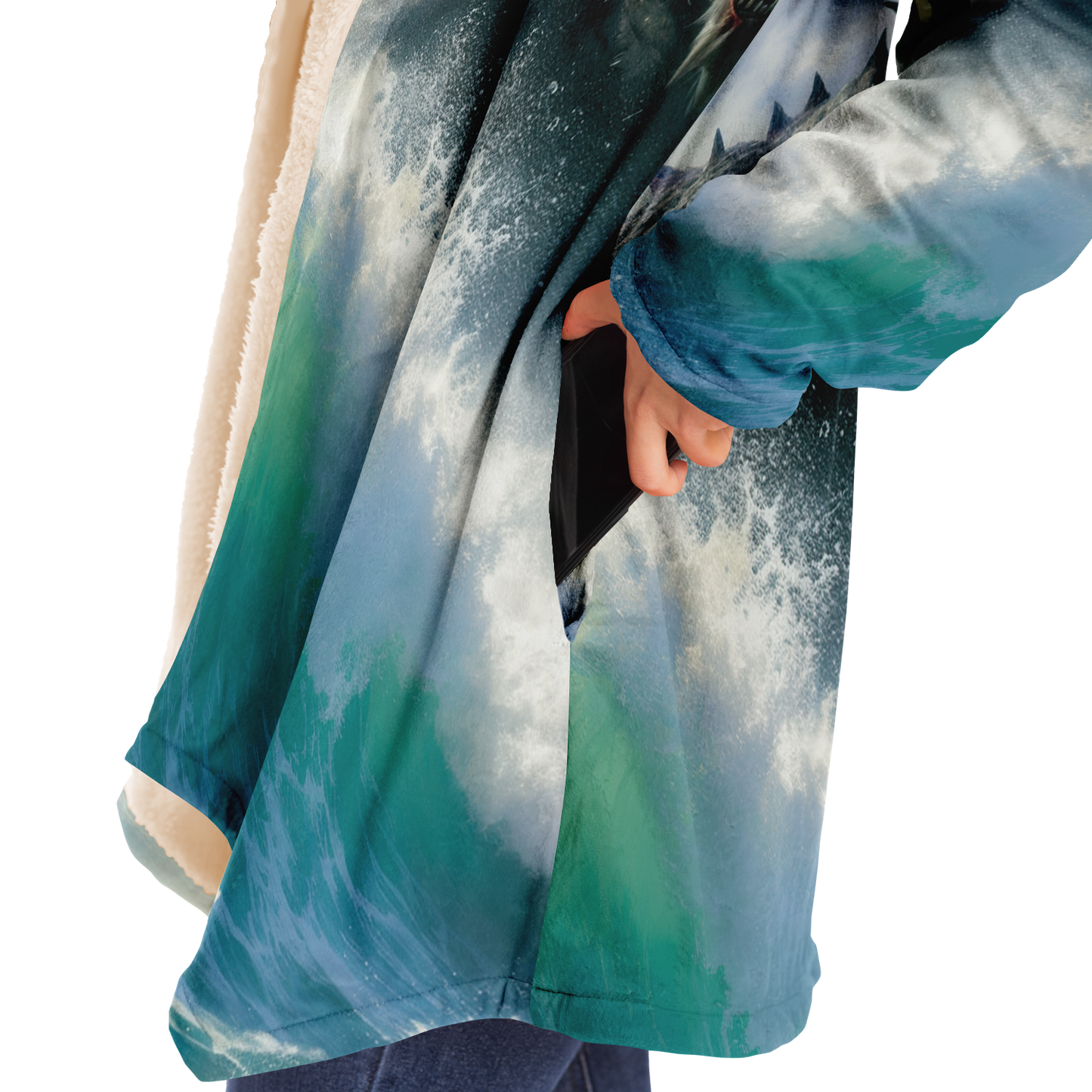 Wrath Of The Kraken Microfleece Cloak