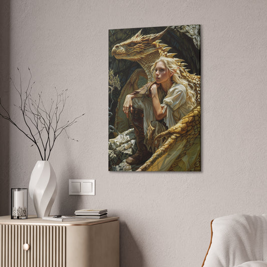 "Wing of Sanctuary" Canvas Stretched, 0.75" - Print