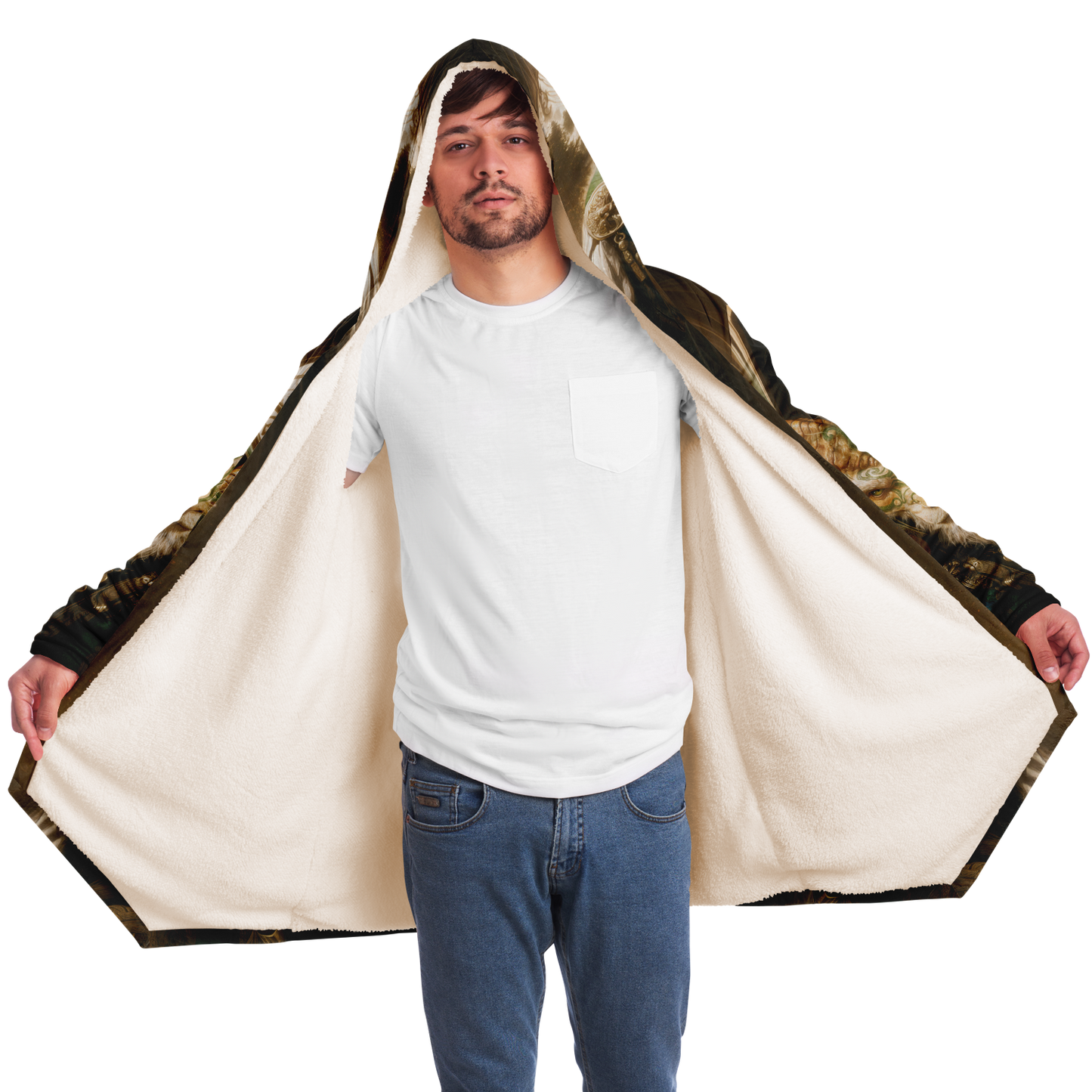 Double-Cross Cleric Microfleece Cloak