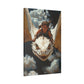 "The Dragon Rider’s Smile" Canvas Stretched, 0.75" - Print