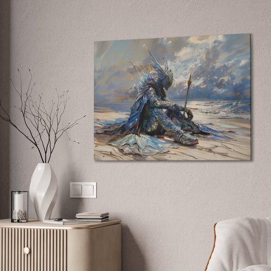 "Atlantean Summoner"  Canvas Stretched, 0.75" - Print