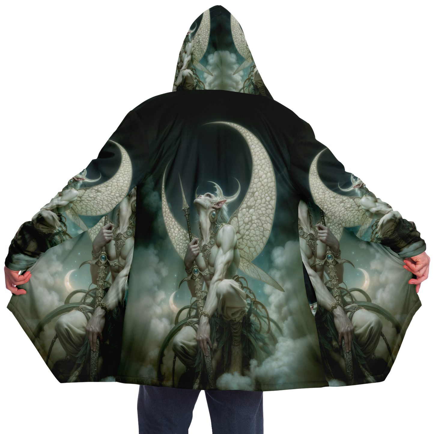 The Eternal Moons Celestial Warrior Microfleece Cloak