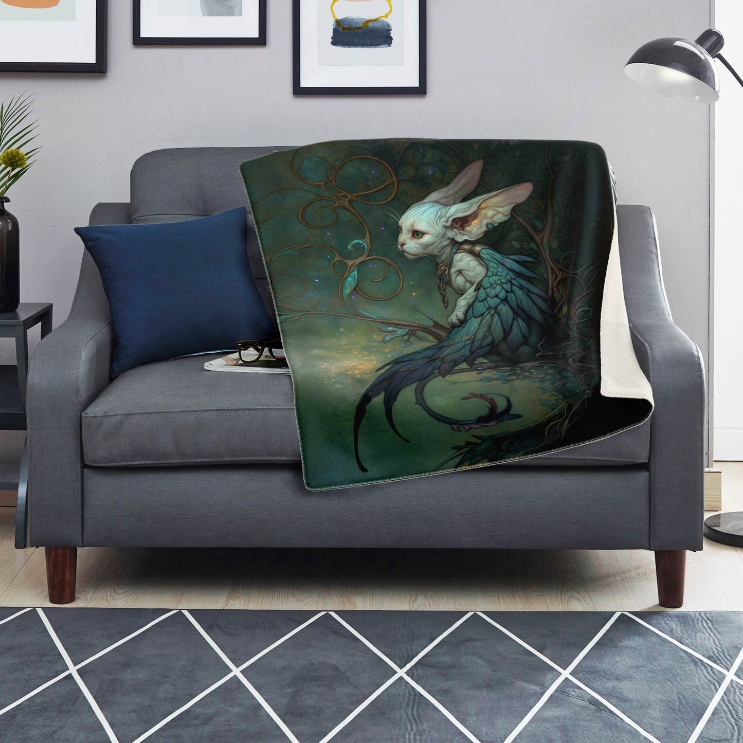 Dreamweaver’s Familiar Premium Microfleece Blanket