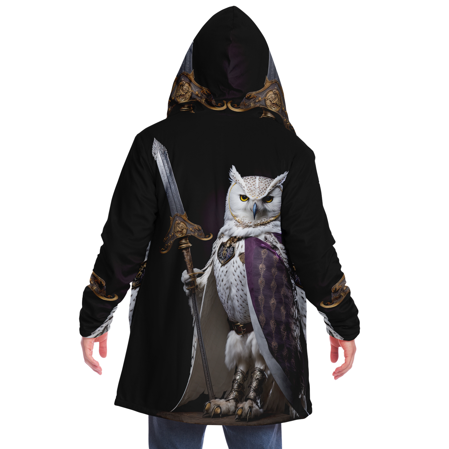 Owl Royal Gaurd Microfleece Cloak