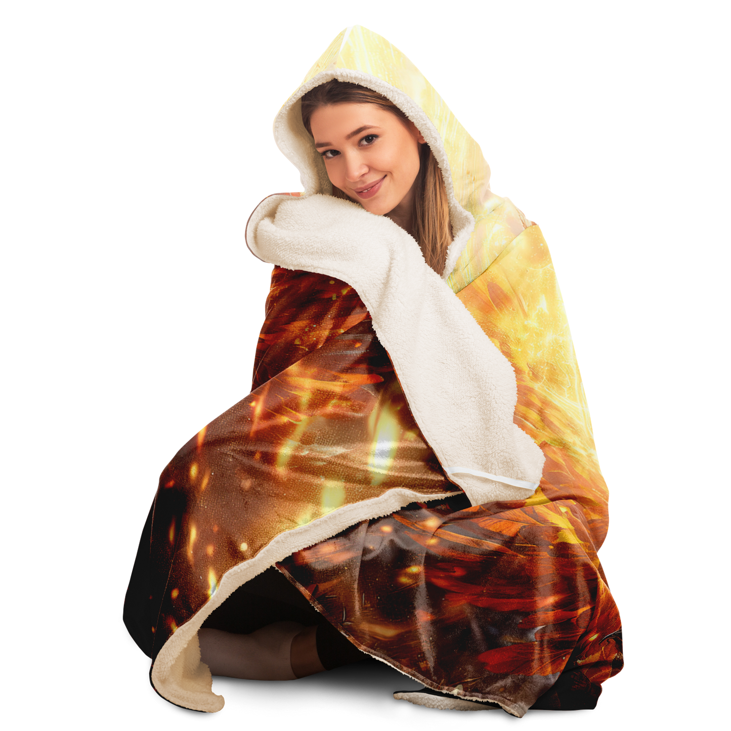 Phoenix Furnace Hooded Blanket