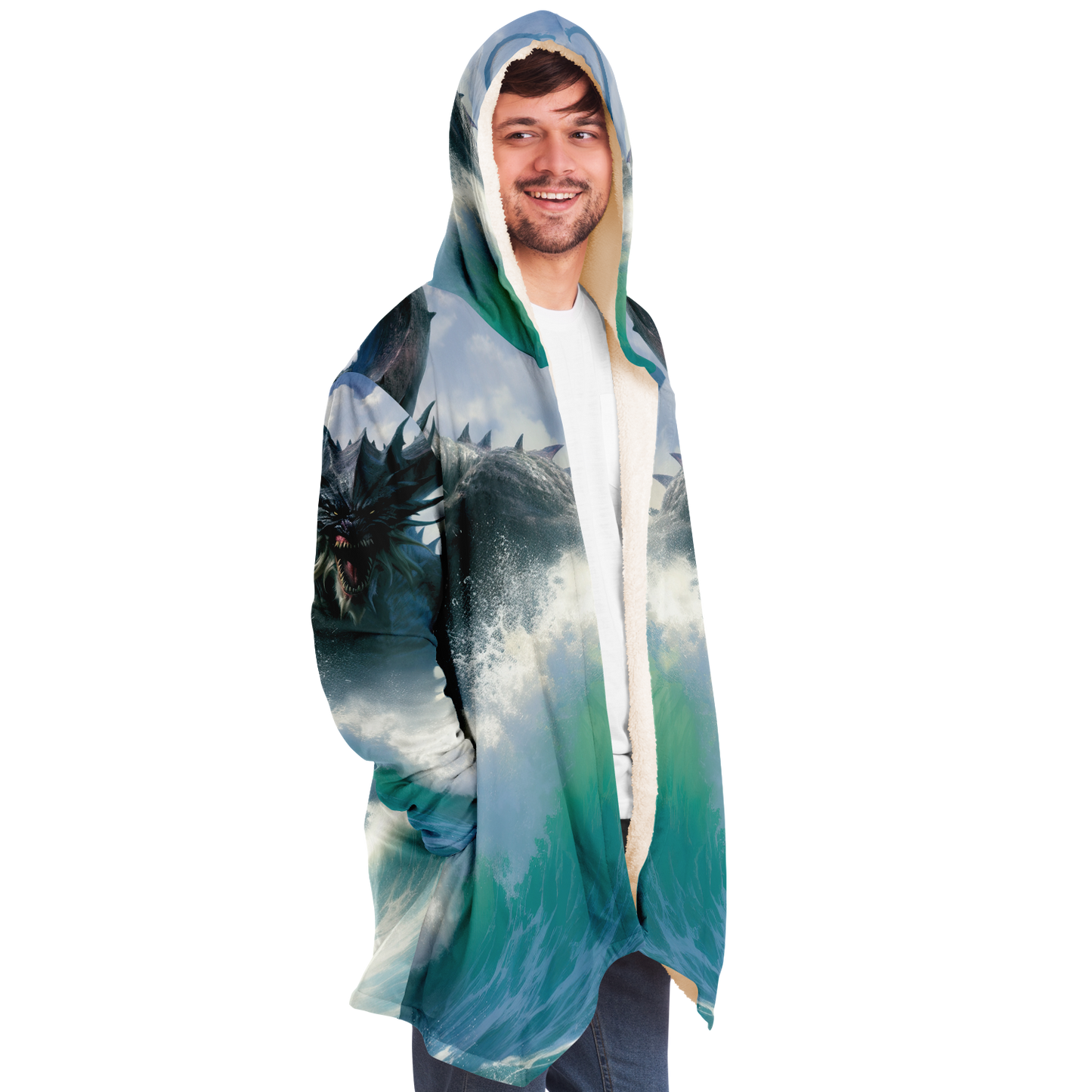 Wrath Of The Kraken Microfleece Cloak