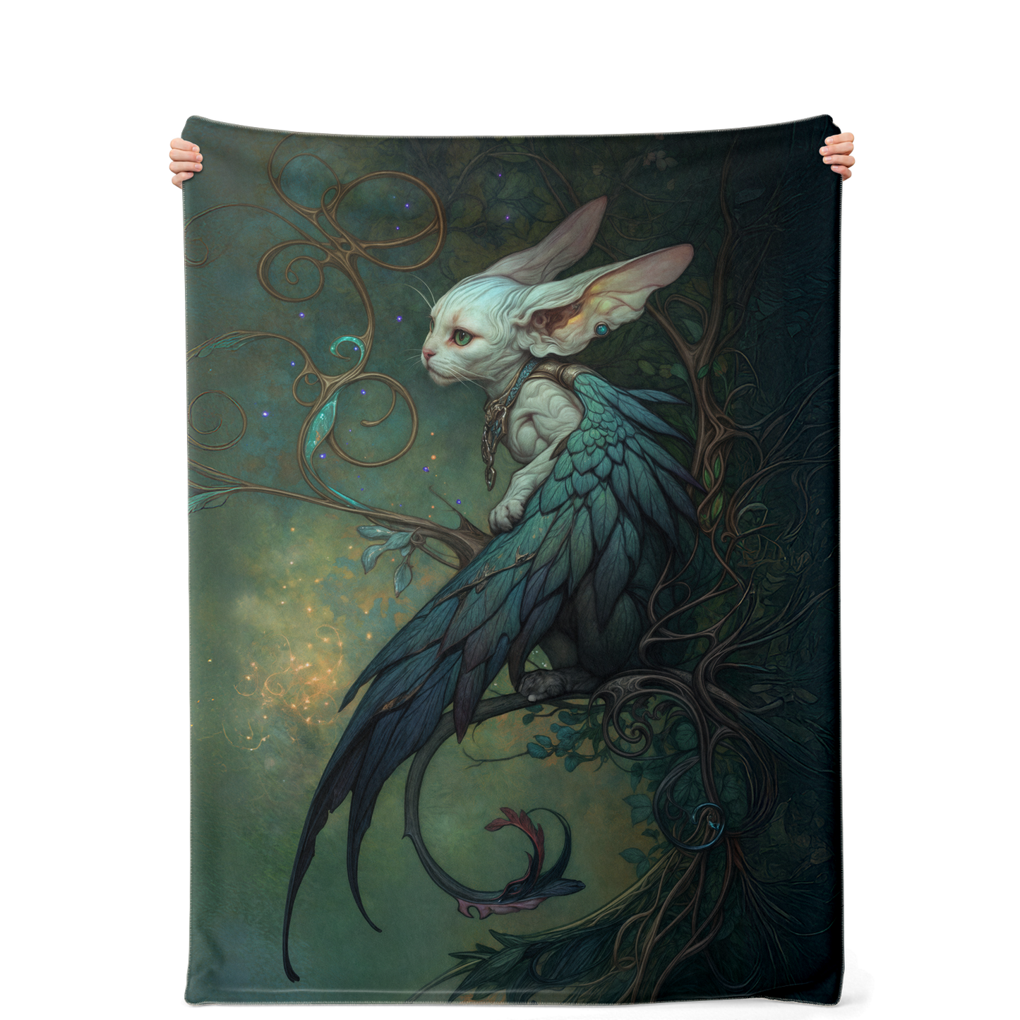 Dreamweaver’s Familiar Premium Microfleece Blanket