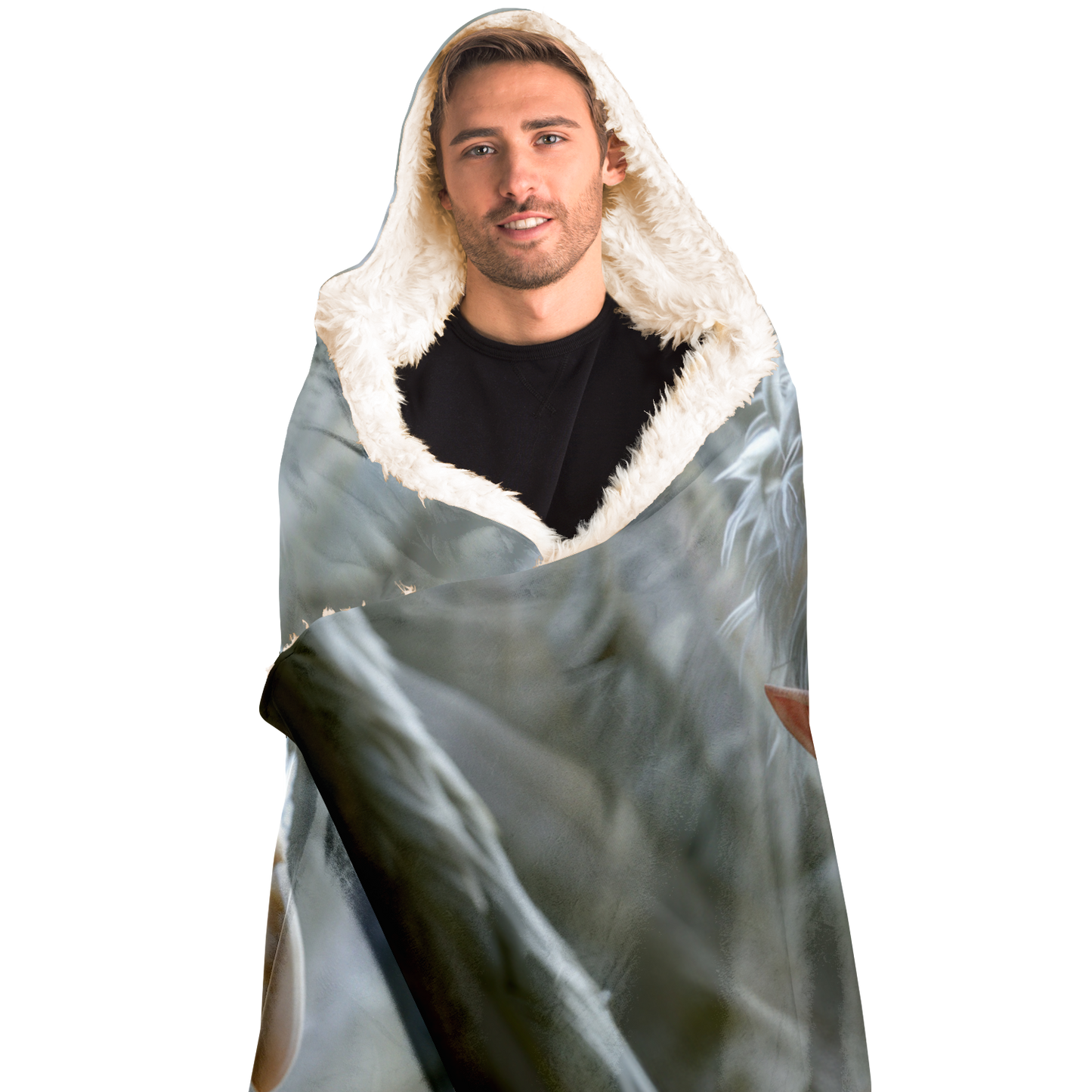 Griffin Prince Hooded Blanket