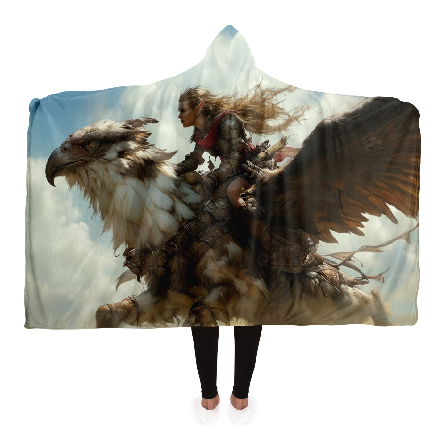 Griffin Rider - Hooded Blanket