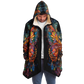 Psychedelic Monarch Microfleece Cloak