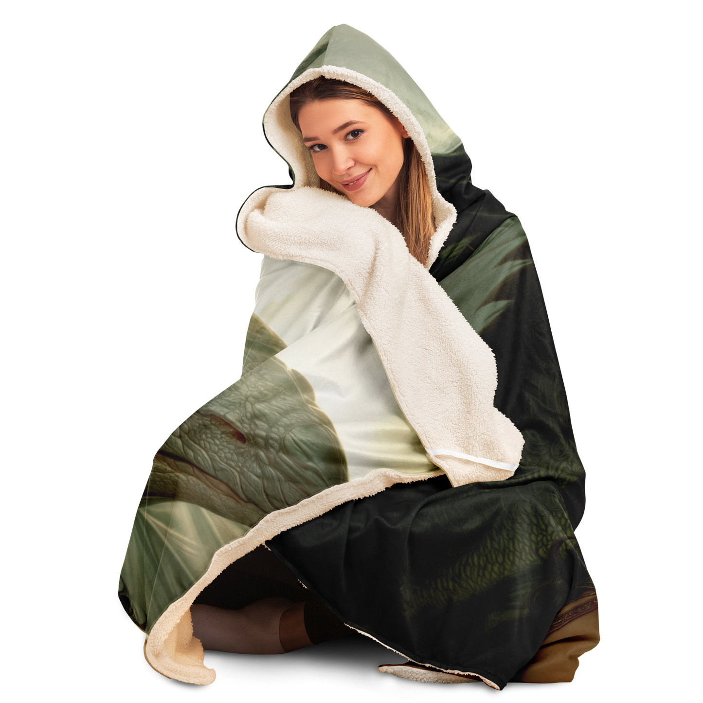 Dragonseer Hooded Blanket