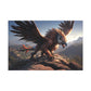 "Griffon Touchdown" Poster - Print