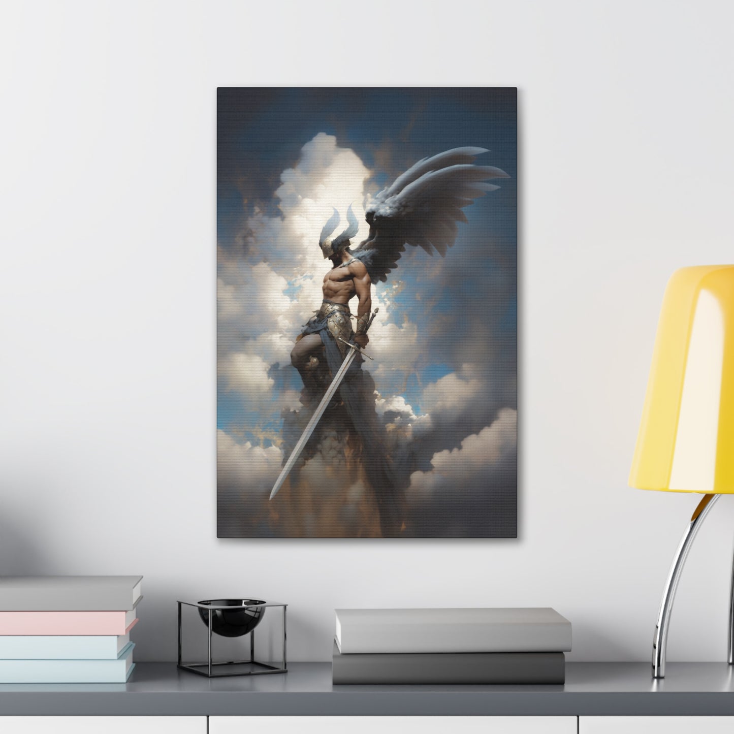 "Celestial Judge" Canvas Stretched, 0.75" - Print