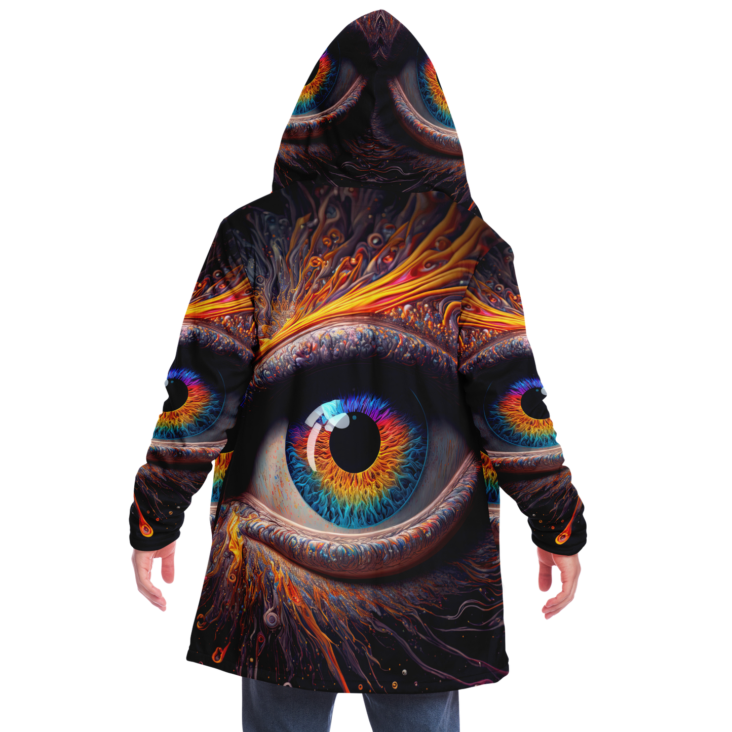 Liquid Dream Sight Microfleece Festival Cloak