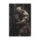 "Vikings Best Friend" Canvas Stretched, 0.75" - Print