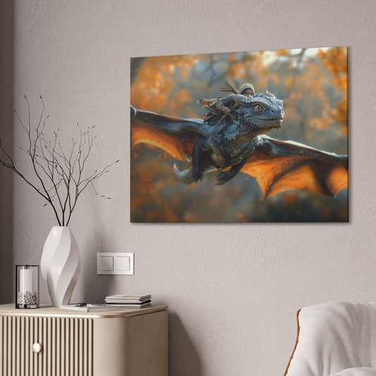 "Swift Messenger"  Canvas Stretched, 0.75" - Print