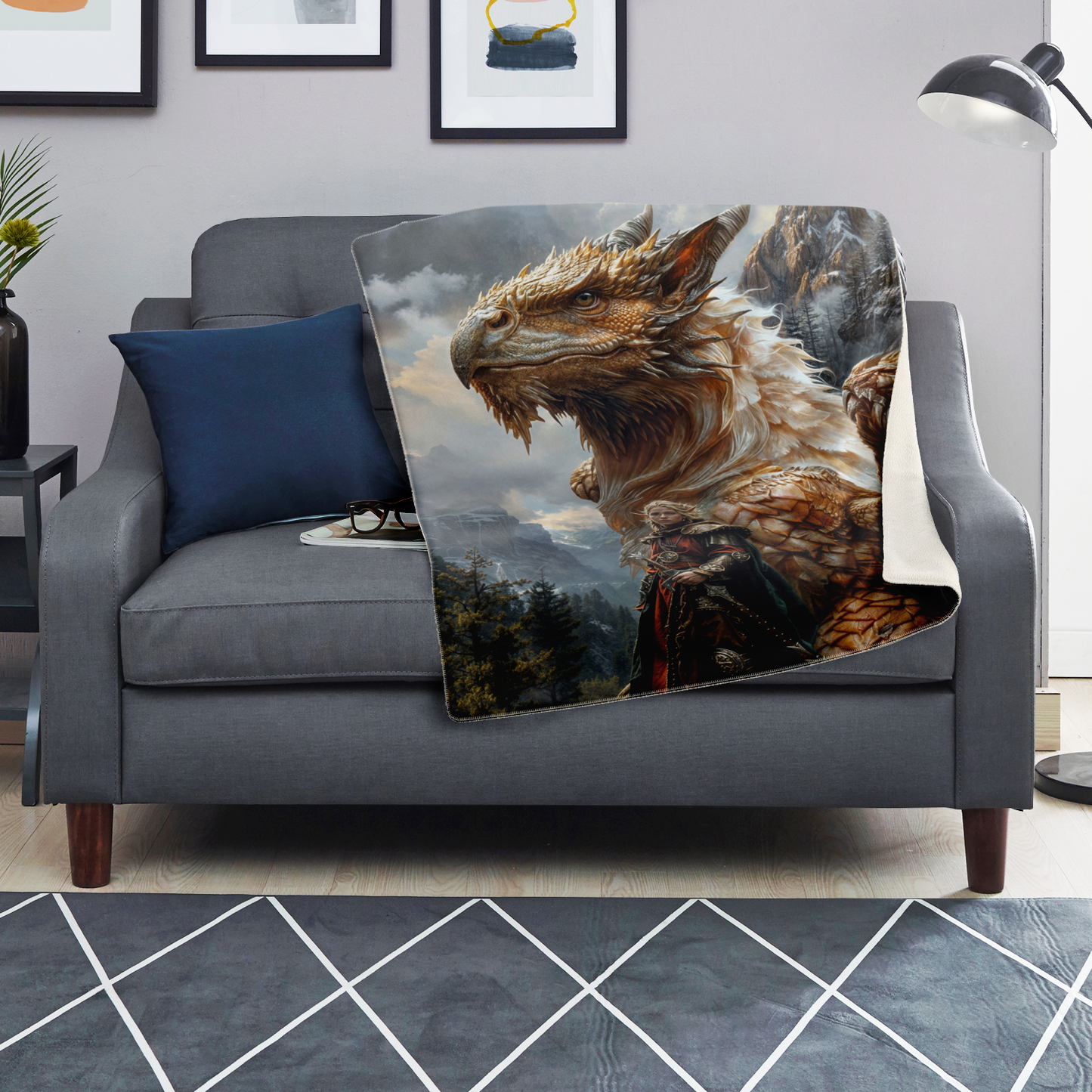 Valley Wardens Premium Microfleece Blanket