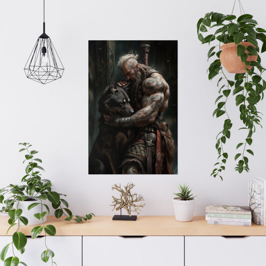 "Vikings Best Friend" Poster - Print