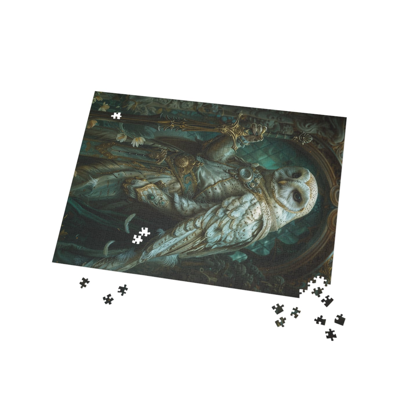 "Whitewing Of The Feathered Dawn" Puzzle (500, 1000-Piece)