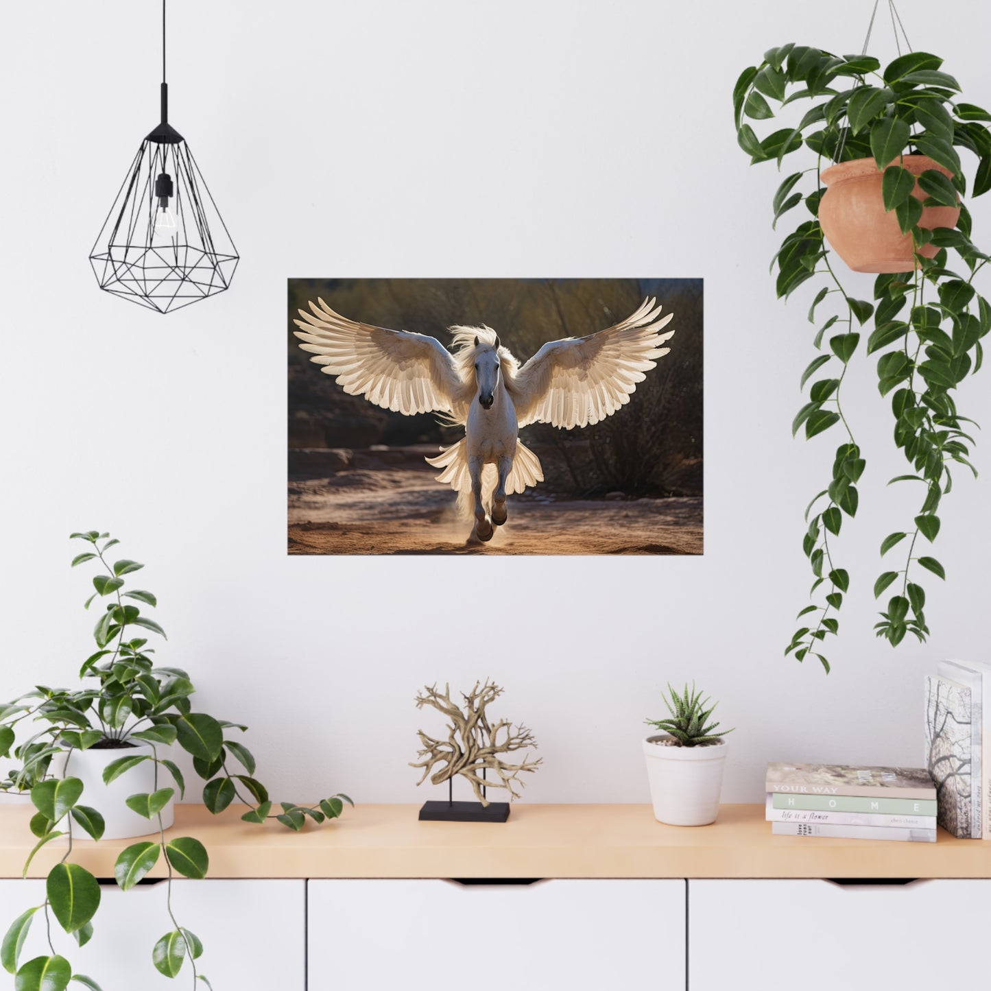 "Pearl Pegasus" Poster - Print