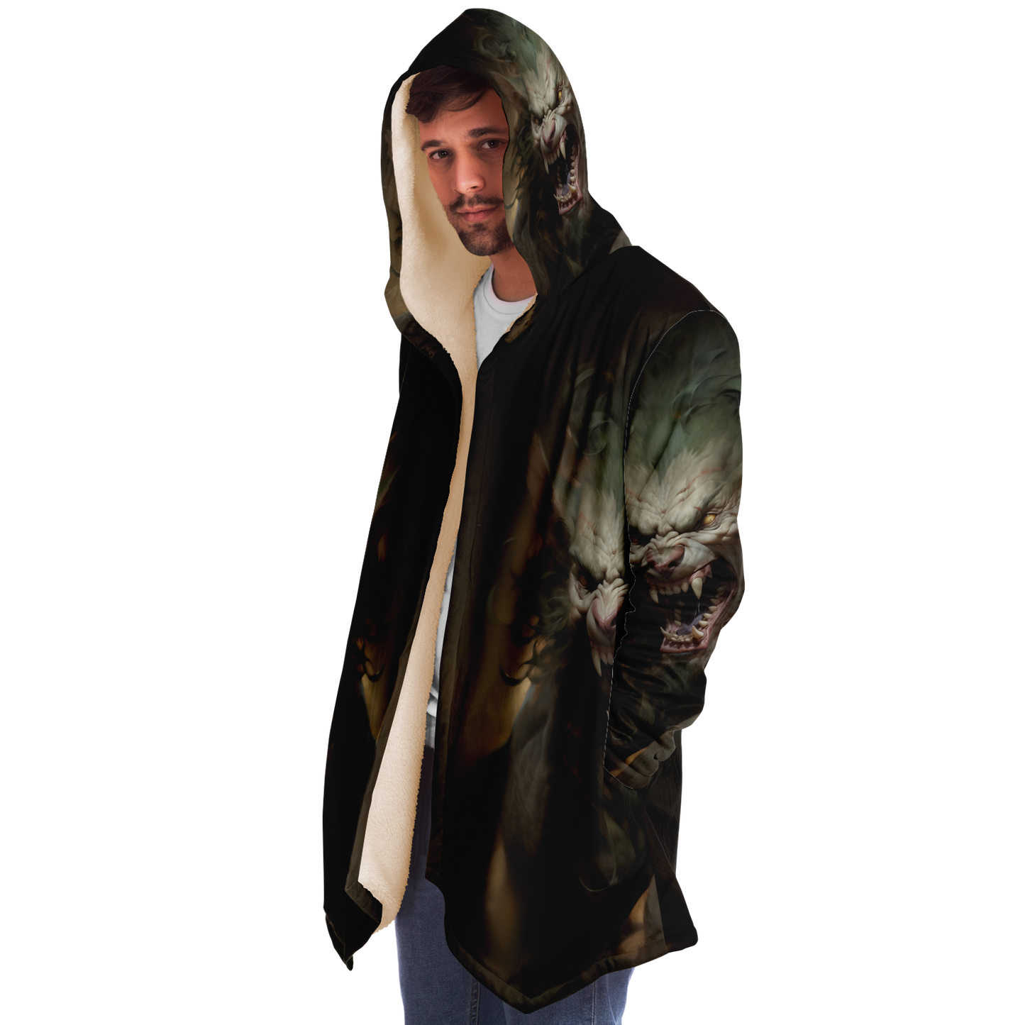 Werecat Microfleece Cloak