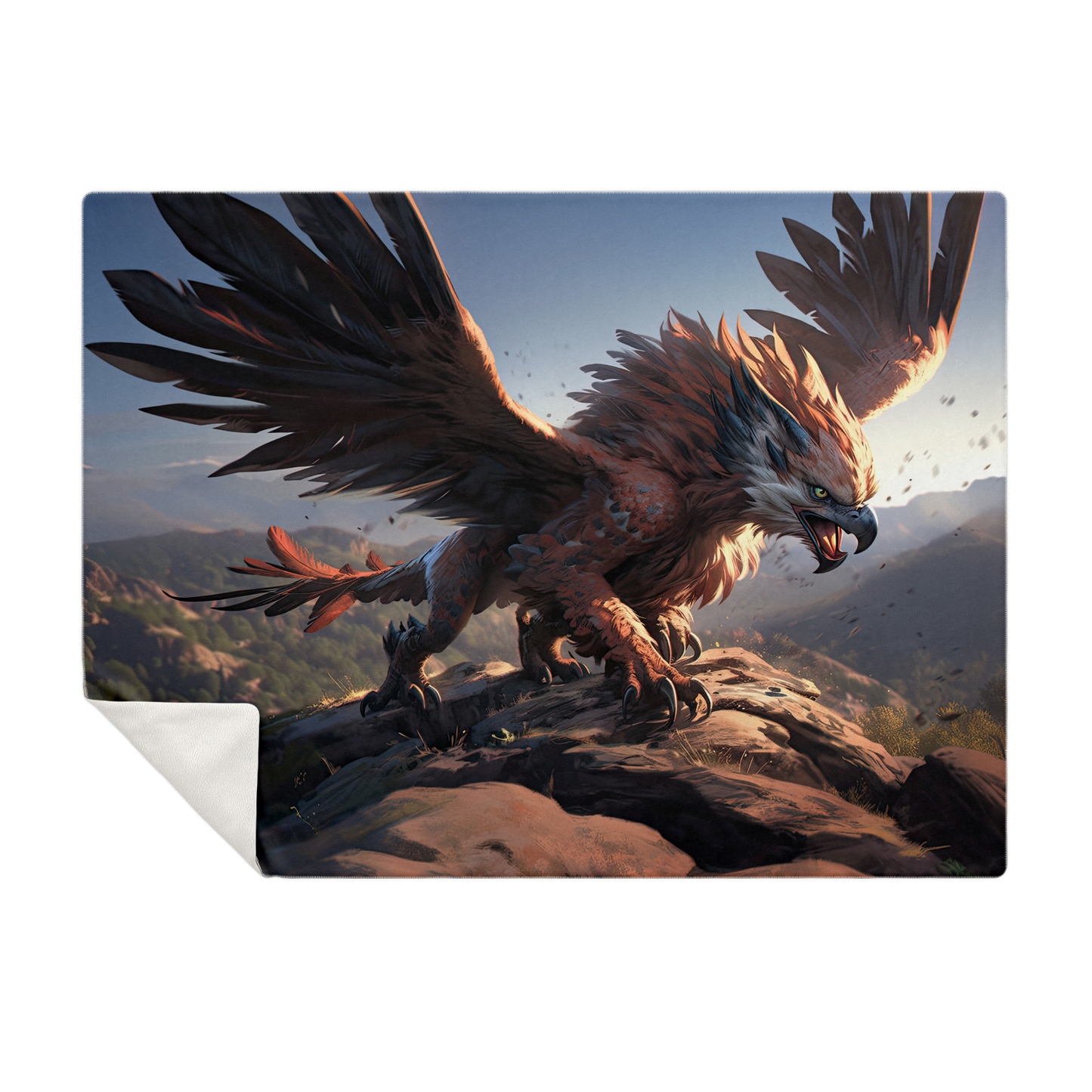 Griffon Touchdown Premium Microfleece Blanket