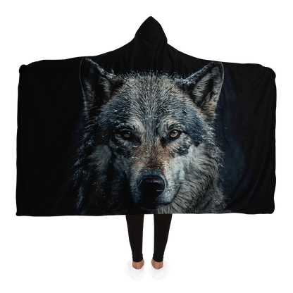 Loyal Wolf Hooded Blanket