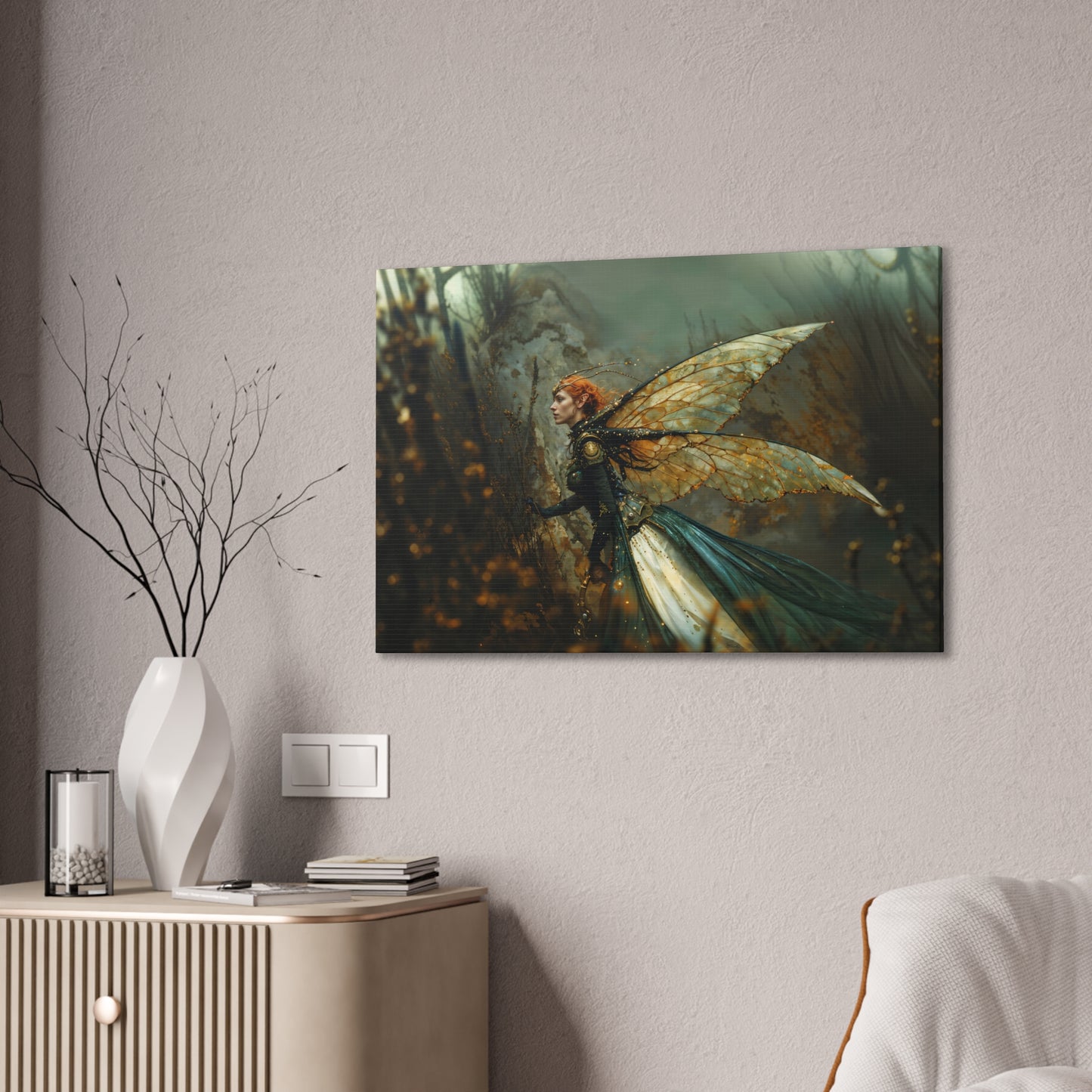 "Lost"  Canvas Stretched, 0.75" - Print