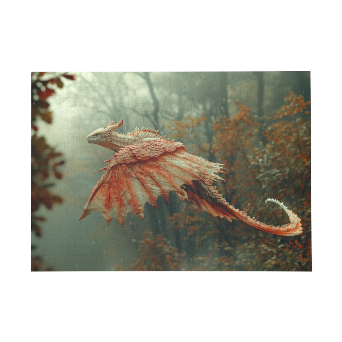 "Dragons Flight" Puzzle (500, 1000-Piece)