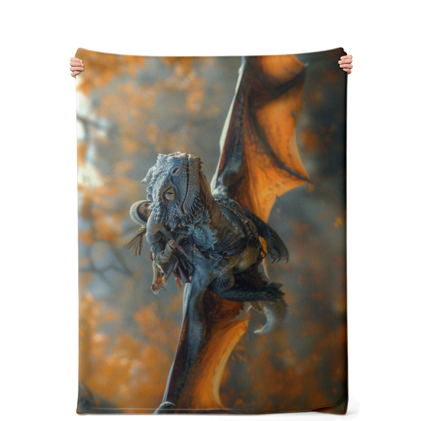 Premium Microfleece Swift Messenger Blanket