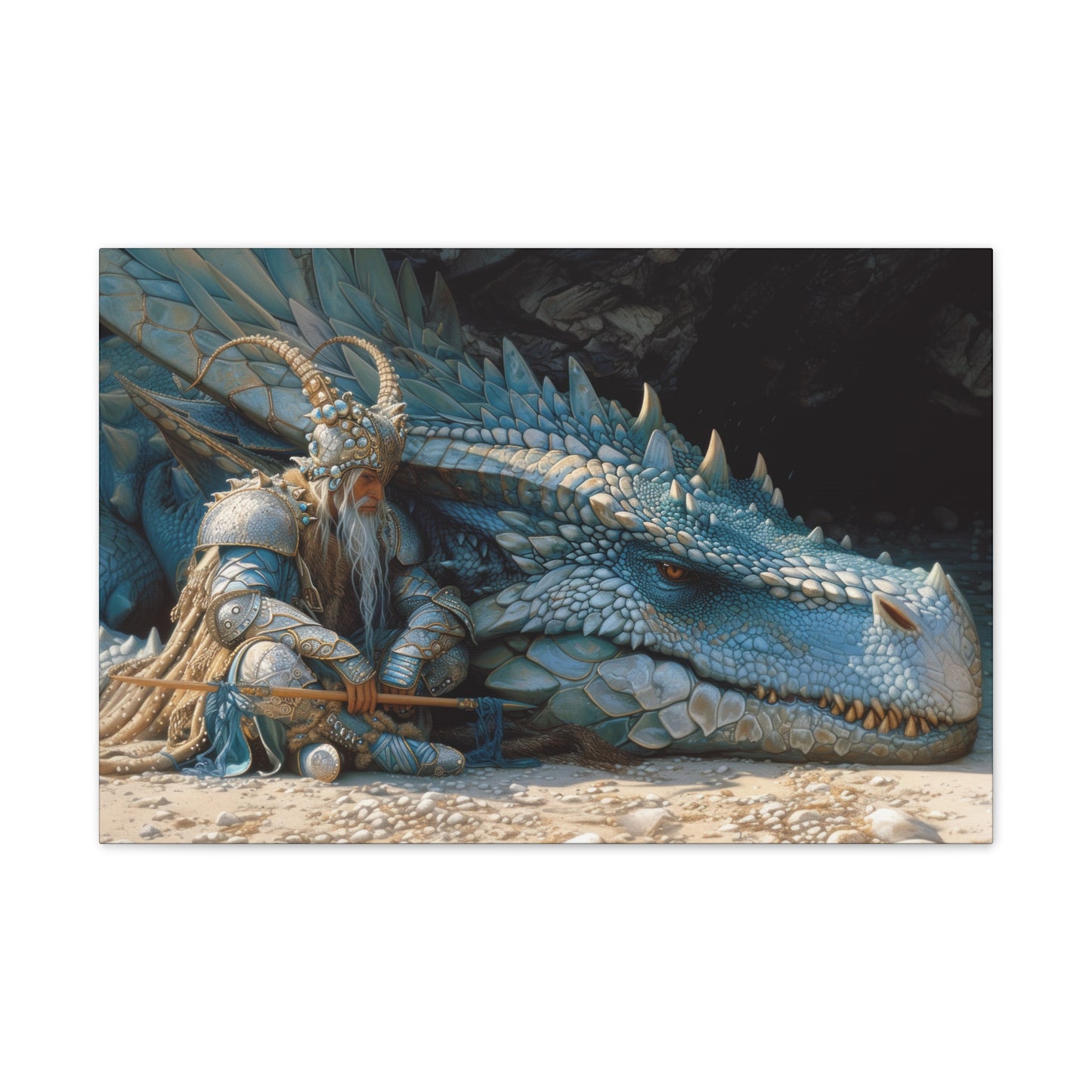 "Dragons Rest"  Canvas Stretched, 0.75" - Print