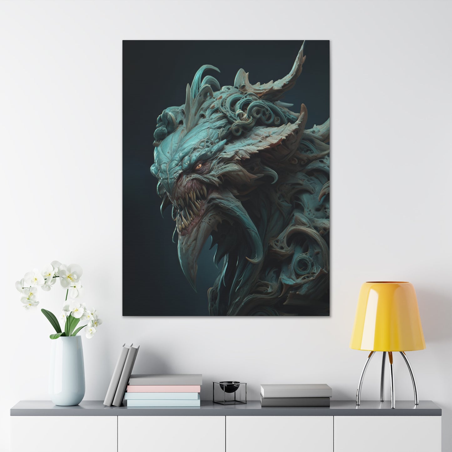 "Eye Of The Kraken" Canvas Stretched, 0.75" - Print