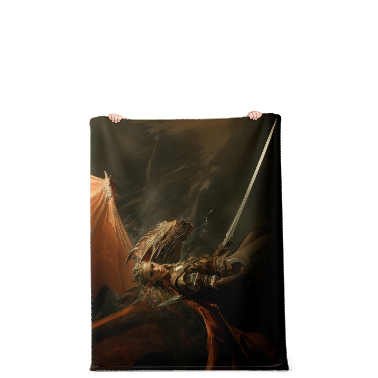 Dragon Scout Premium Microfleece Blanket