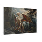 "Forest Drake"  Canvas Stretched, 0.75" - Print