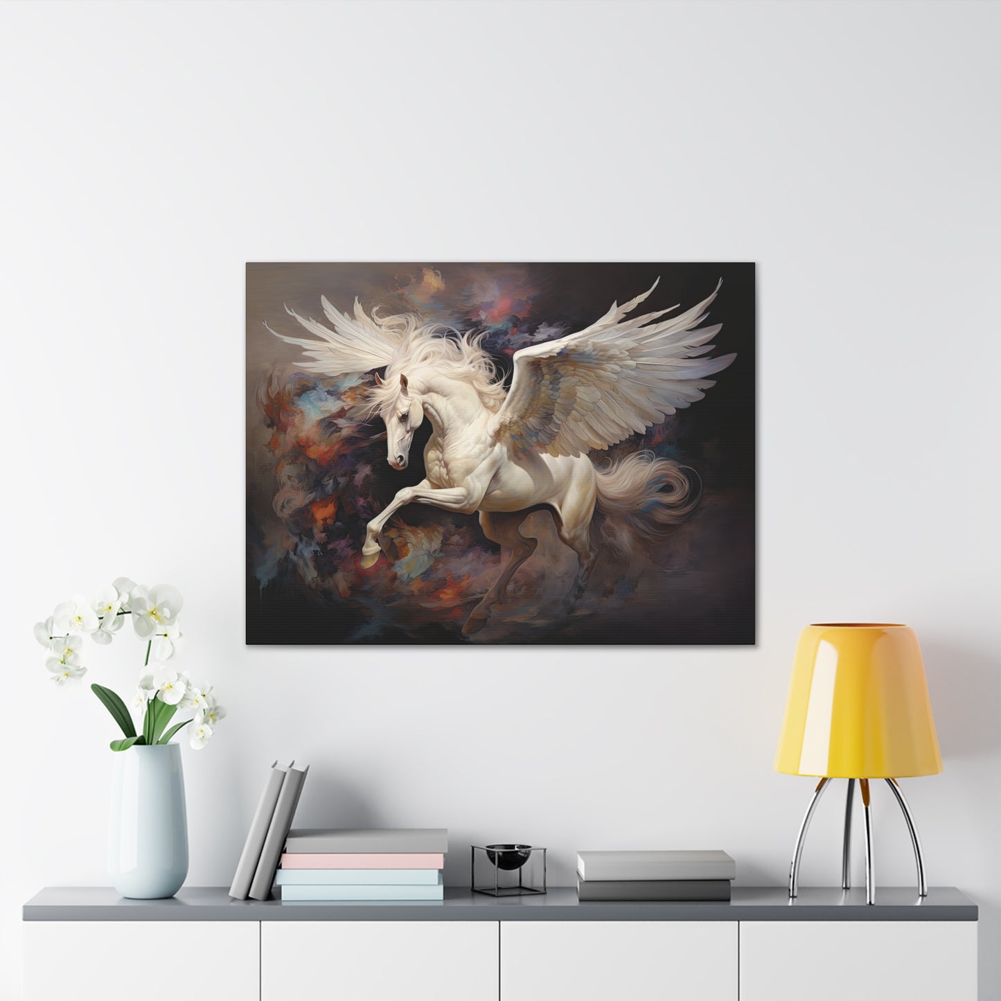 "Pegasus Flare"  Canvas Stretched, 0.75" - Print