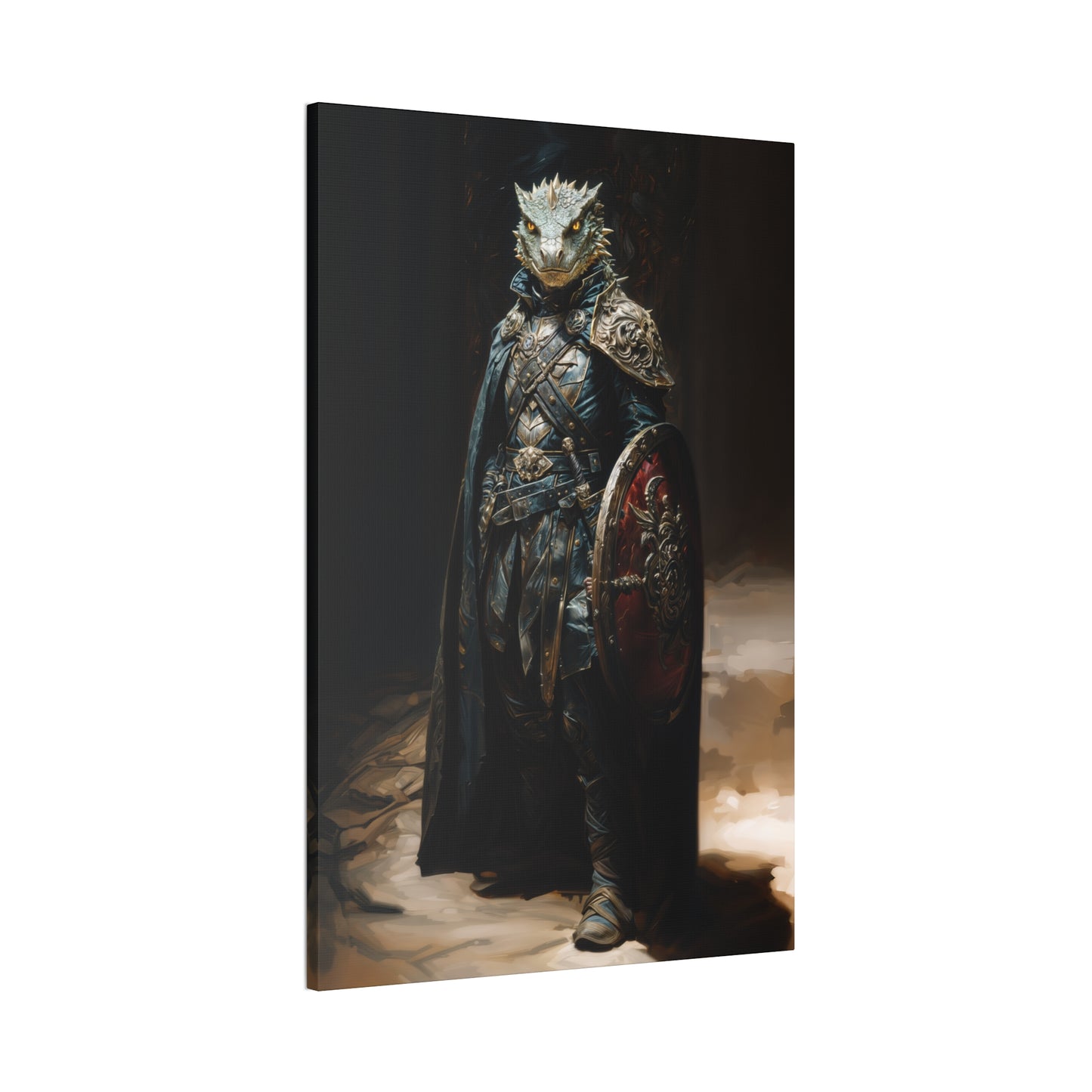 "Captain Of The Crooked Vanguard" Canvas Stretched, 0.75" - Print