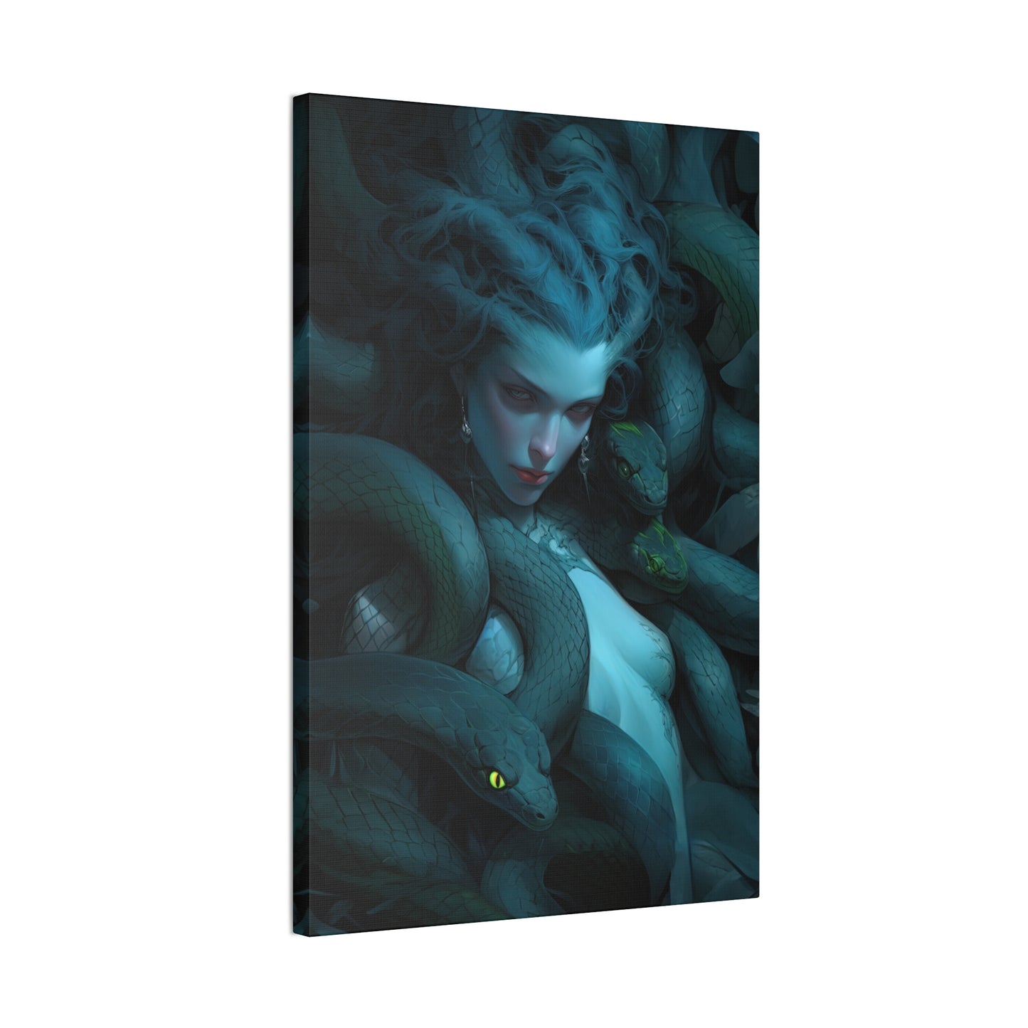 "Last Gaze Of The Medusa" Canvas Stretched, 0.75" - Print